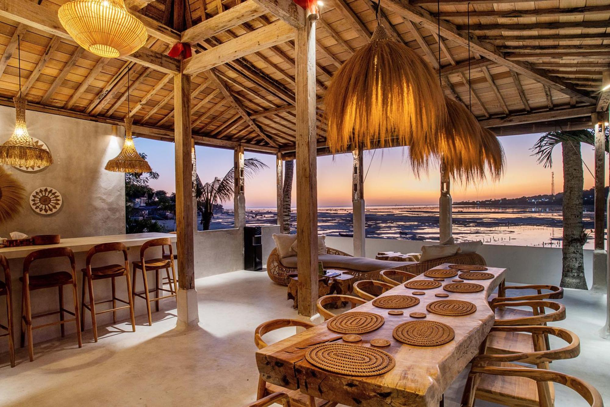 Sunset House Ceningan, 10 Person Beachview Private Villa Lembongan Exteriör bild