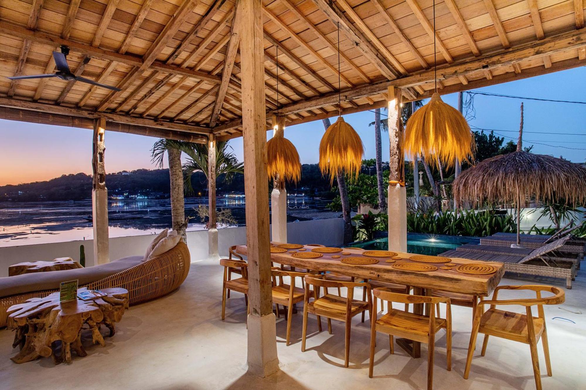 Sunset House Ceningan, 10 Person Beachview Private Villa Lembongan Exteriör bild