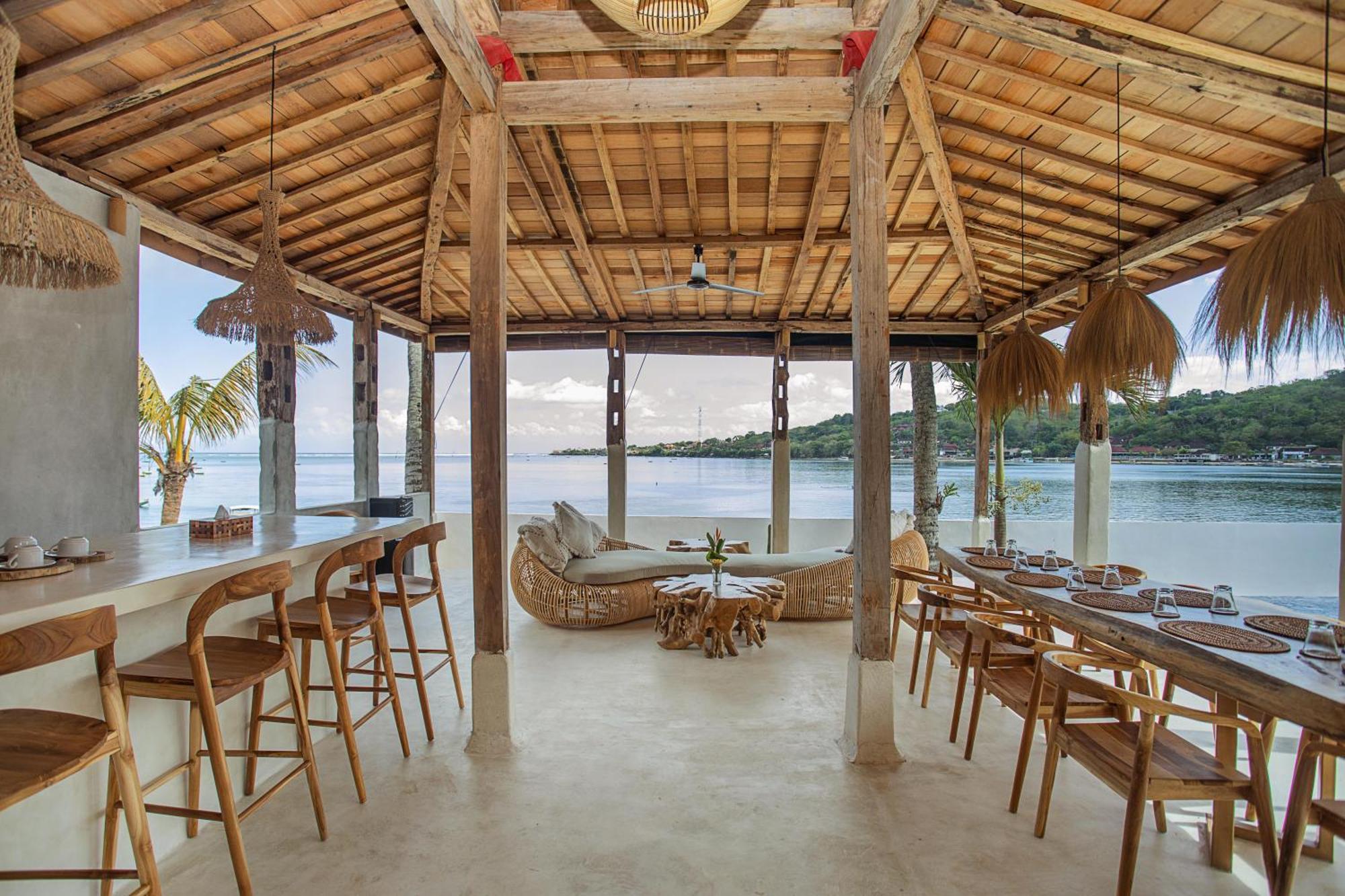 Sunset House Ceningan, 10 Person Beachview Private Villa Lembongan Exteriör bild