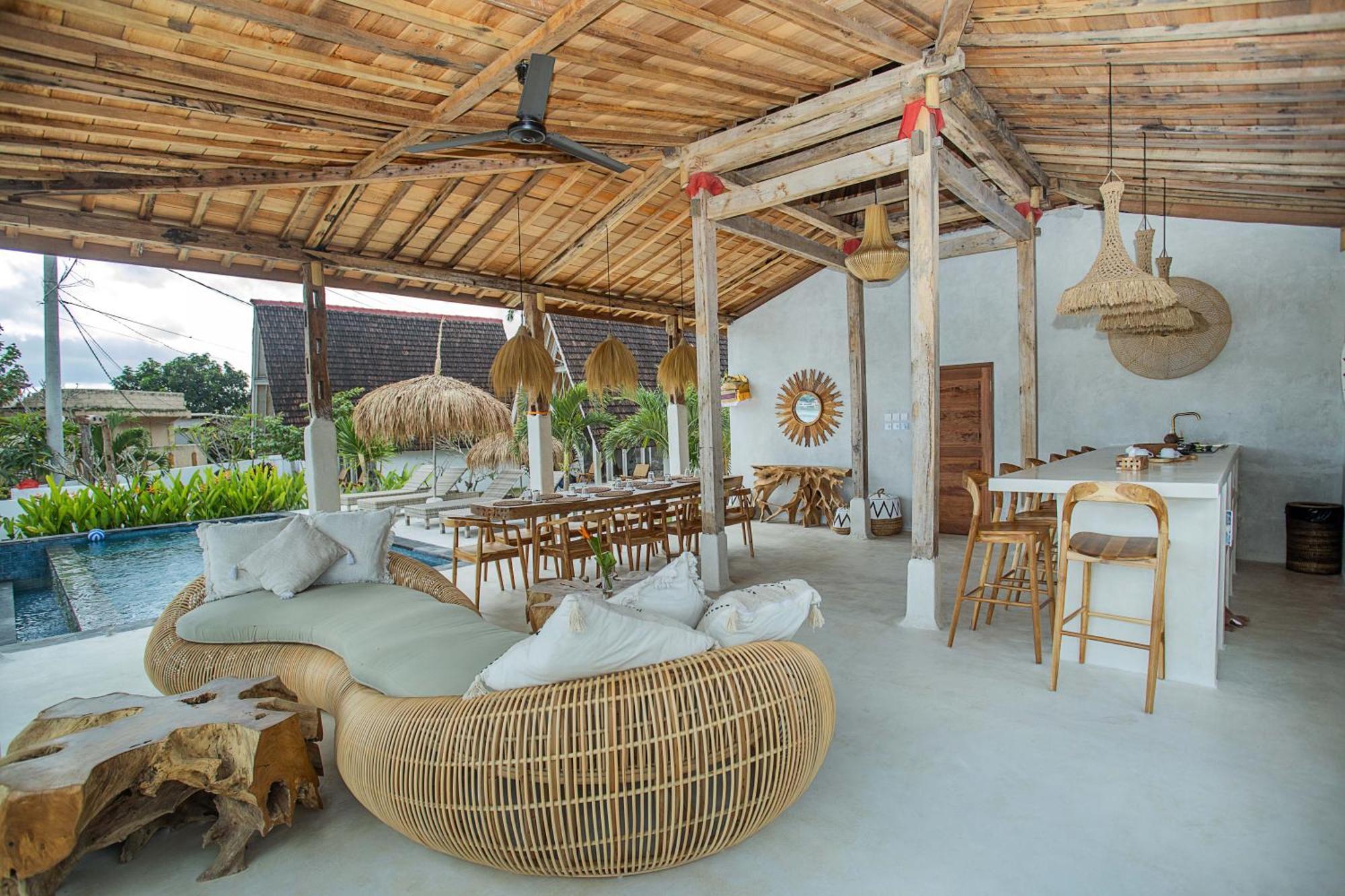 Sunset House Ceningan, 10 Person Beachview Private Villa Lembongan Exteriör bild