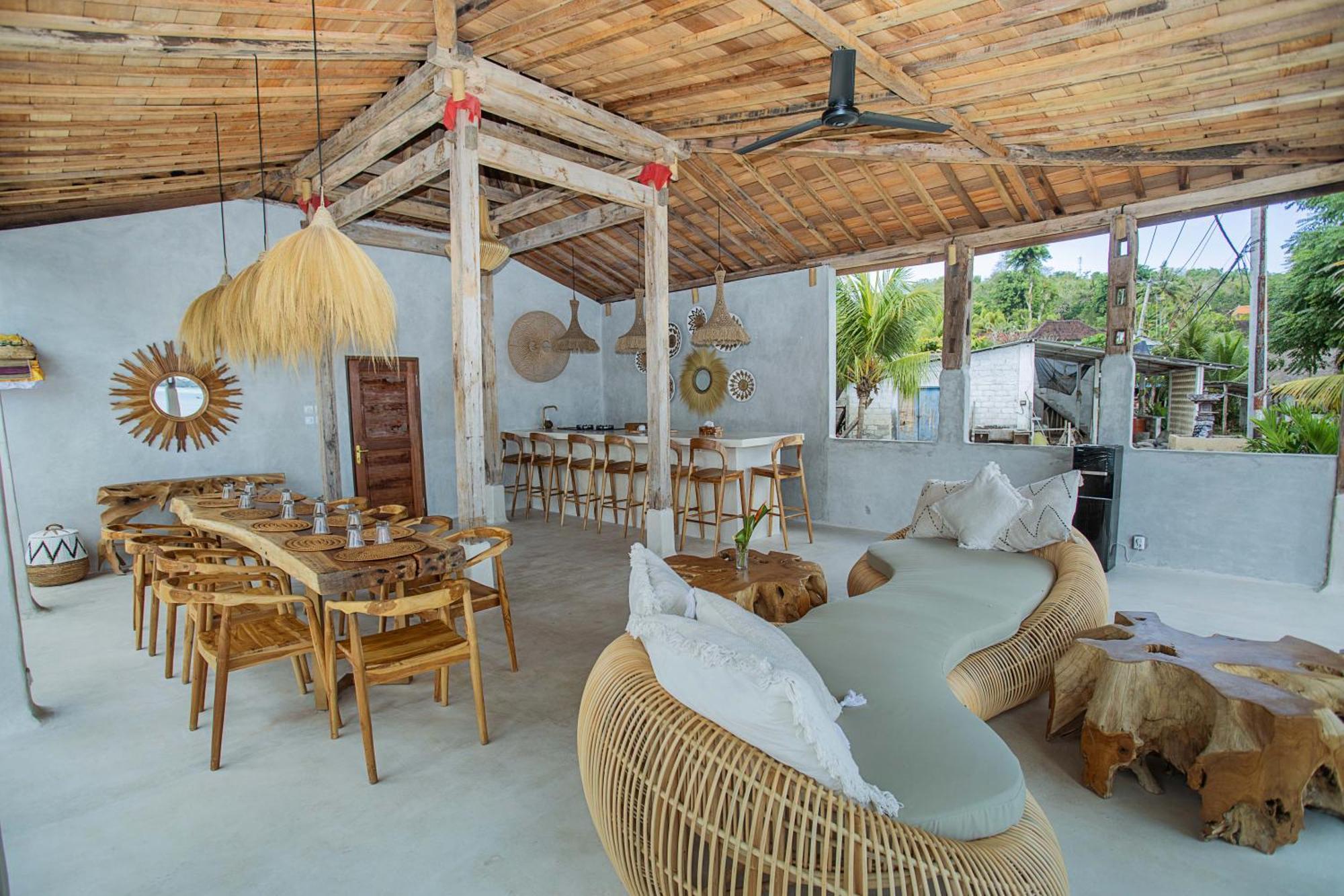 Sunset House Ceningan, 10 Person Beachview Private Villa Lembongan Exteriör bild