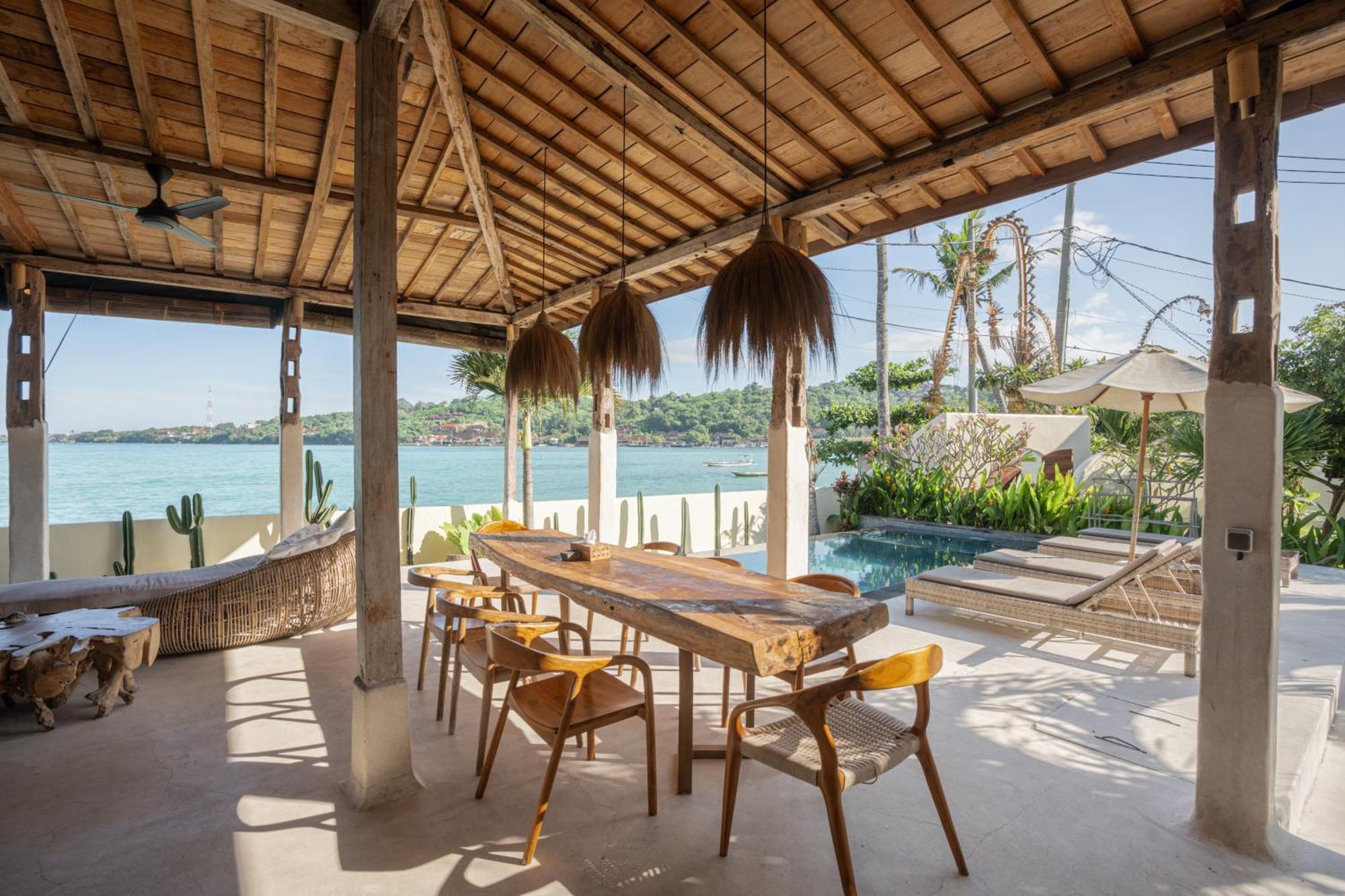 Sunset House Ceningan, 10 Person Beachview Private Villa Lembongan Exteriör bild