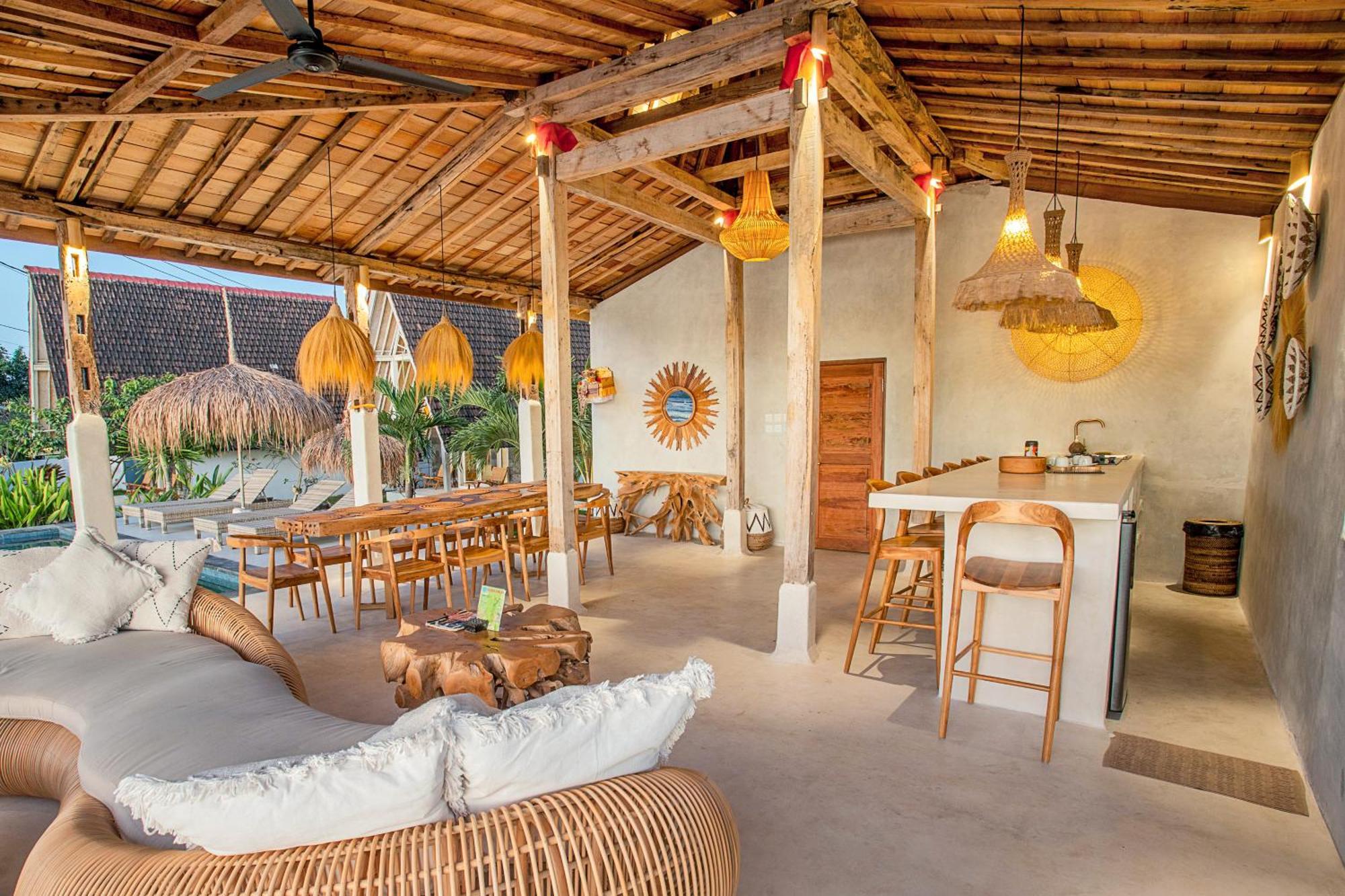 Sunset House Ceningan, 10 Person Beachview Private Villa Lembongan Exteriör bild