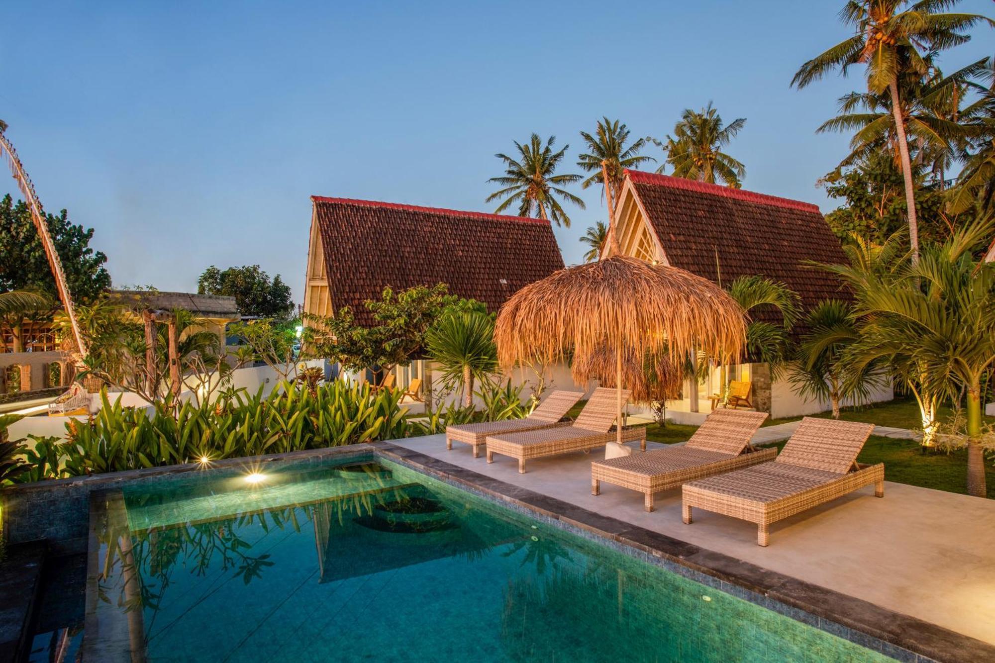 Sunset House Ceningan, 10 Person Beachview Private Villa Lembongan Exteriör bild