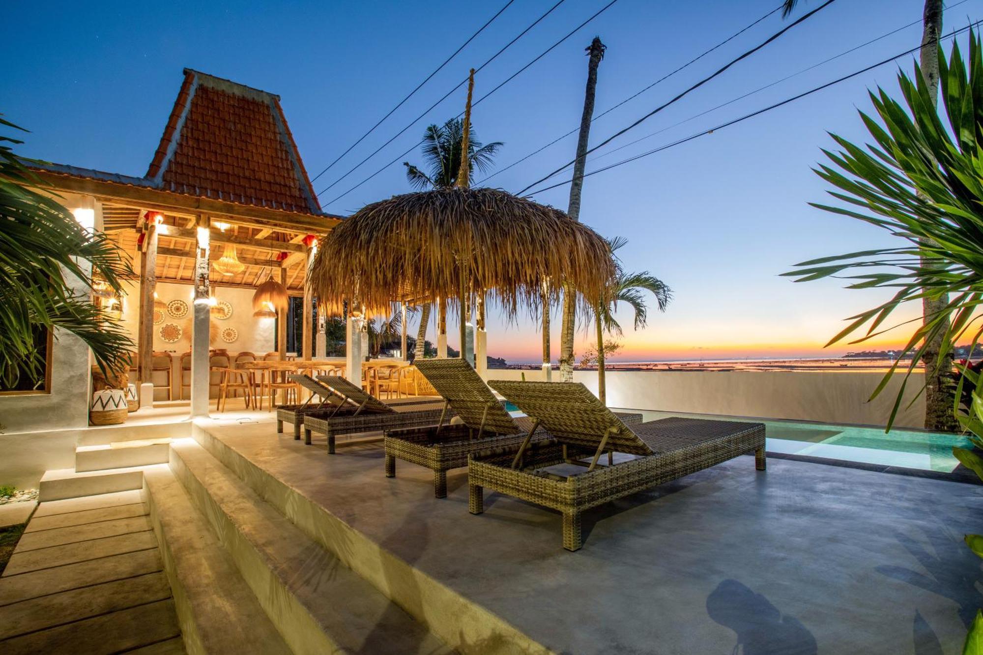 Sunset House Ceningan, 10 Person Beachview Private Villa Lembongan Exteriör bild