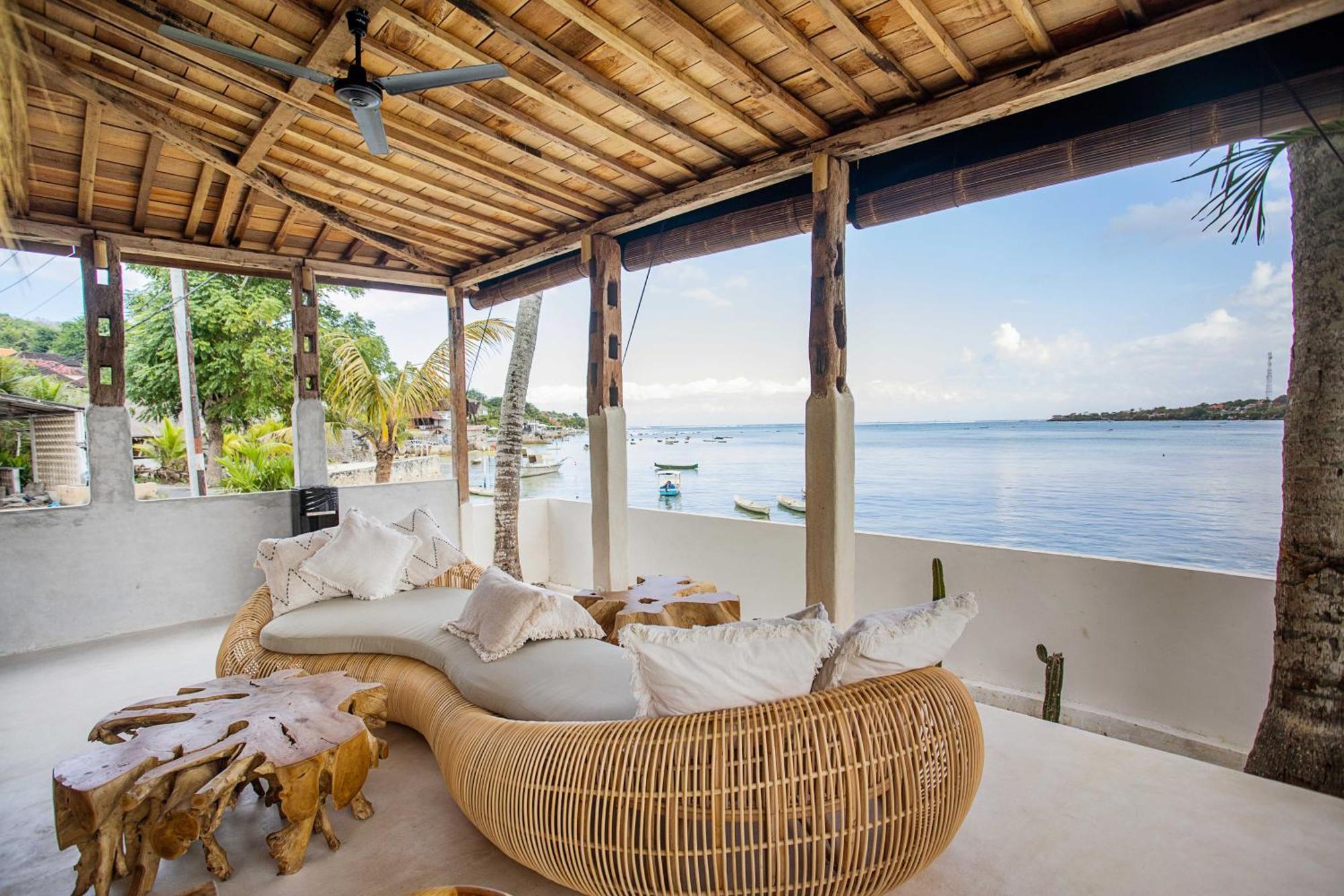 Sunset House Ceningan, 10 Person Beachview Private Villa Lembongan Exteriör bild